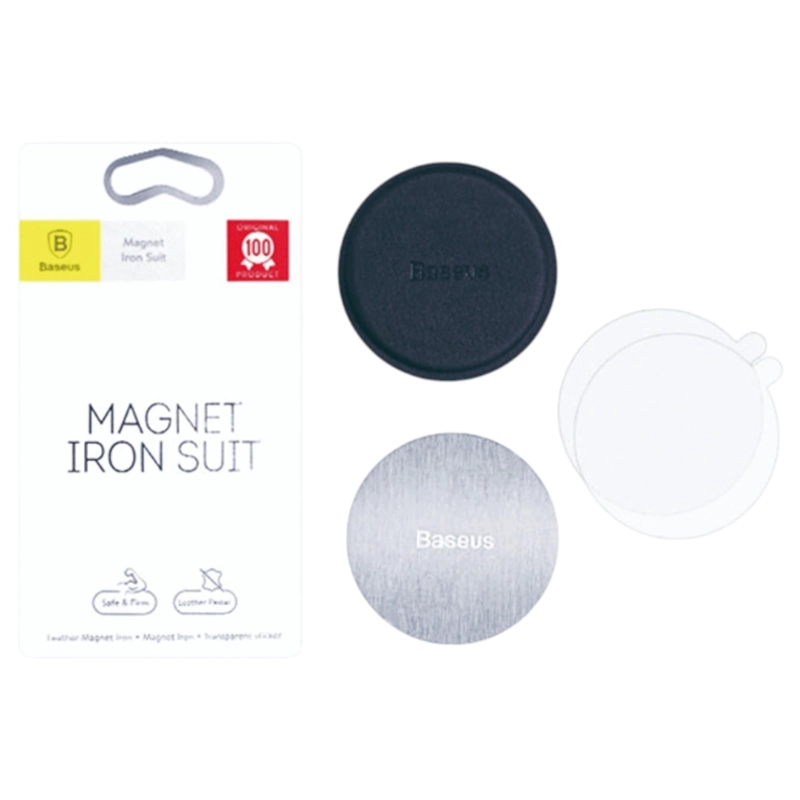 PACK BASEUS DE 2 IMANES MAGNÉTICOS PARA SMARTPHONE CON ADHESIVO 3M - 4