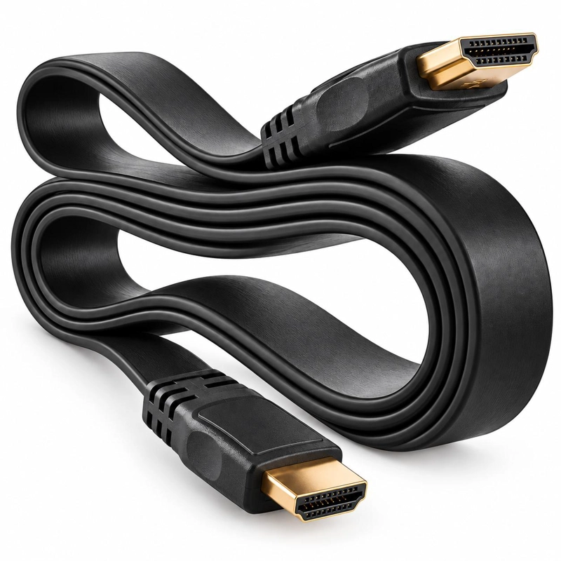 CABLE ALÁMBRICO DBLUE HDMI PLANO 3 METROS CON COMPATIBILIDAD 4K/FHD FT30 - 1