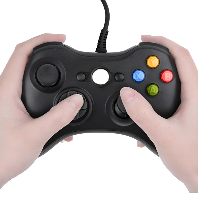 JOYSTICK XBOX 360 TECNOLAB USB PARA XBOX 360 & PC WIRED EDITION X-360 BLACK - 2