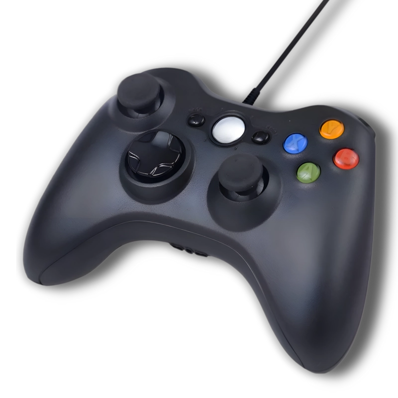 JOYSTICK XBOX 360 TECNOLAB USB PARA XBOX 360 & PC WIRED EDITION X-360 BLACK - 3