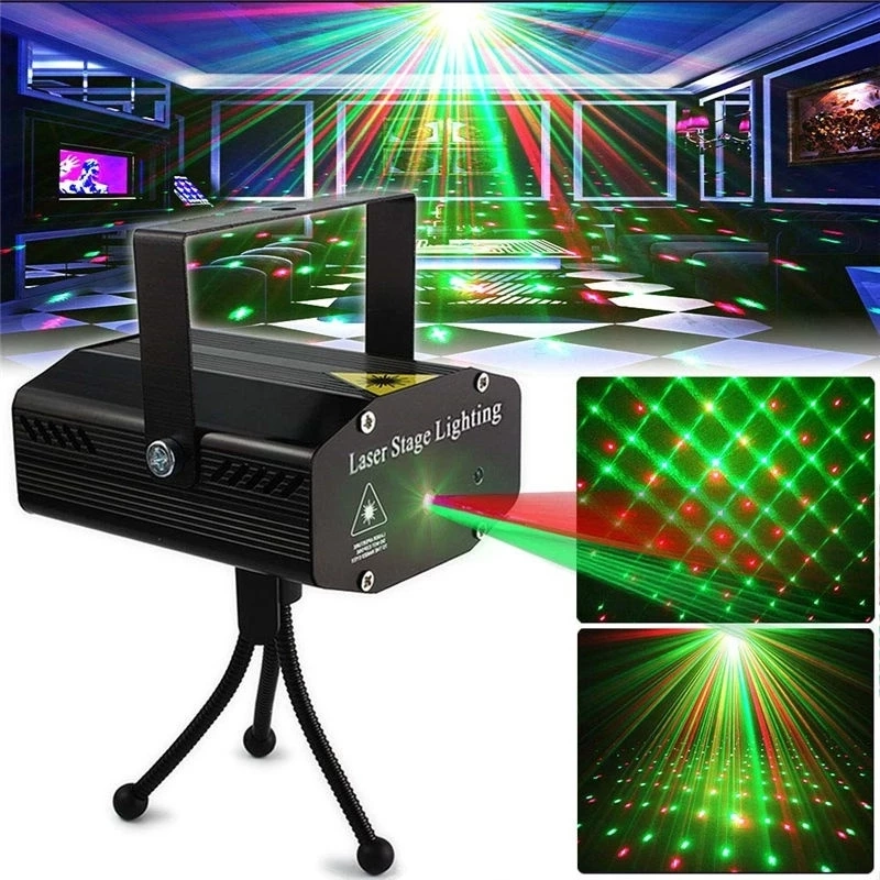 LUCES LASER DBLUE DBPLED08 PARA FIESTAS RGB CON SENSOR RÍTMICO LED08 - 5