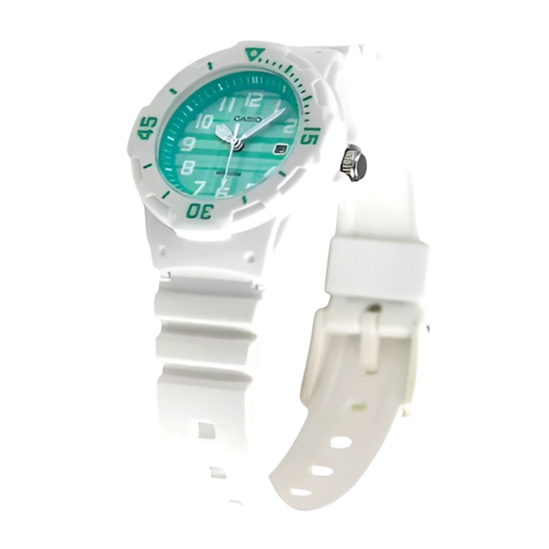 RELOJ CASIO NIÑA DIGITAL LRW200H3CVDF BLANCO VERDE - 2