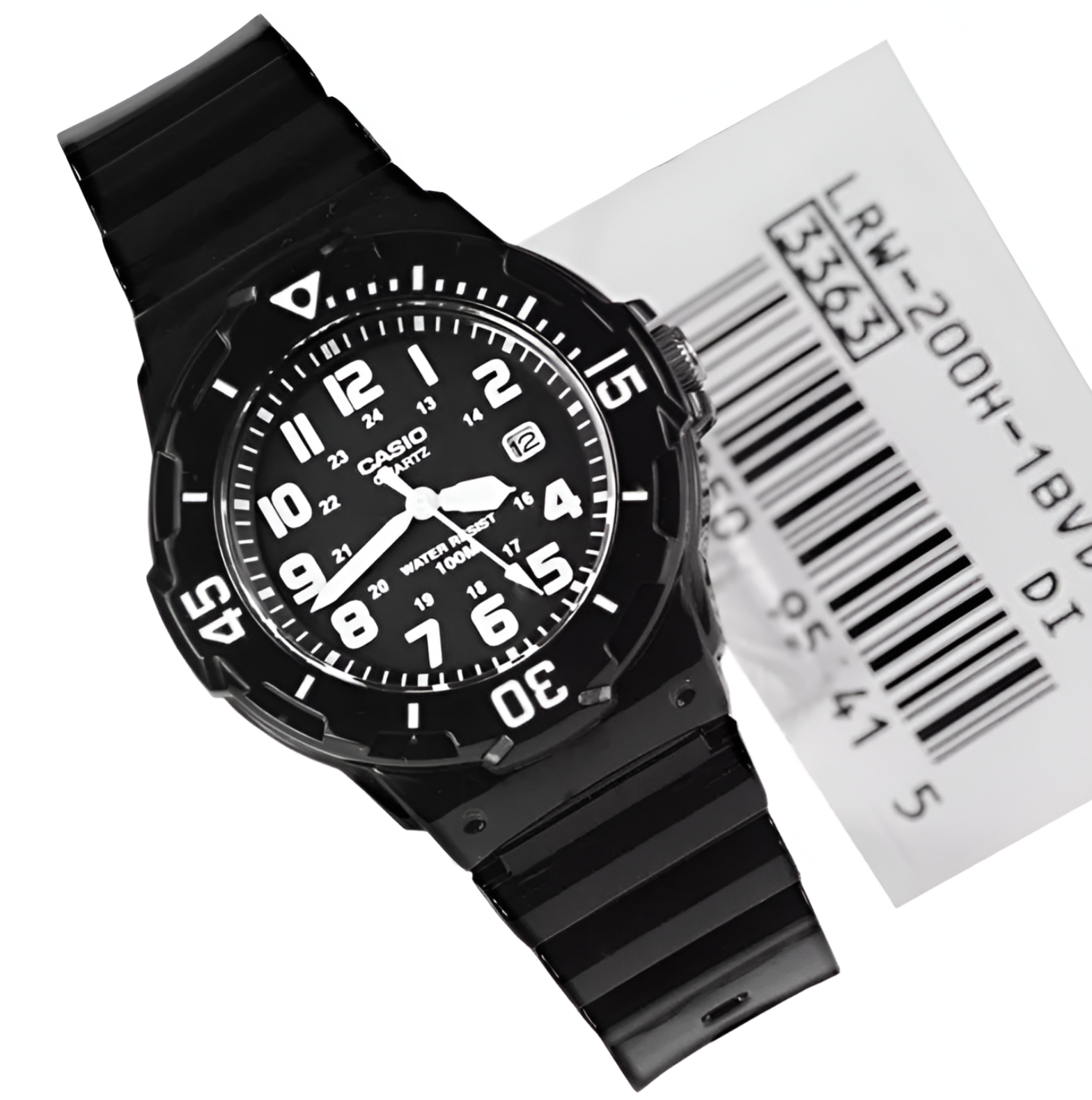 RELOJ CASIO MUJER CUARZO LRW200H1BVDF NEGRO - 3