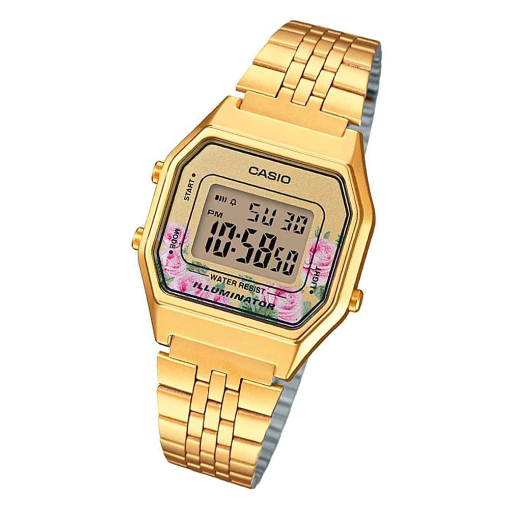 RELOJ CASIO MUJER DIGITAL GOLD VINTAGE LA680WGA4CDF - 7