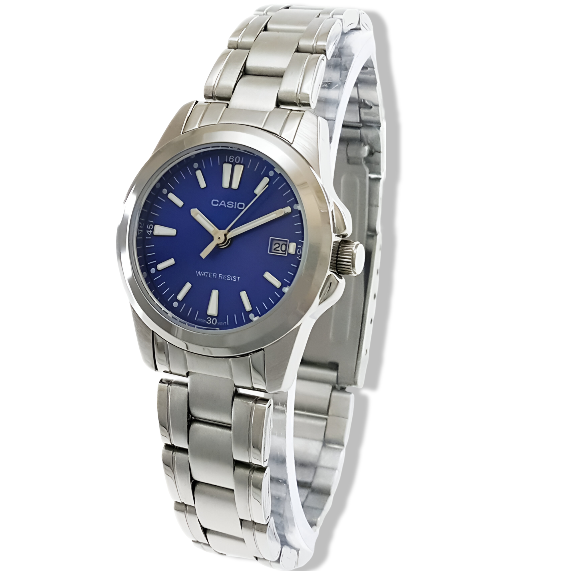 RELOJ CASIO MUJER CUARZO SILVER BLUE LTP1215A2A2DF - 3
