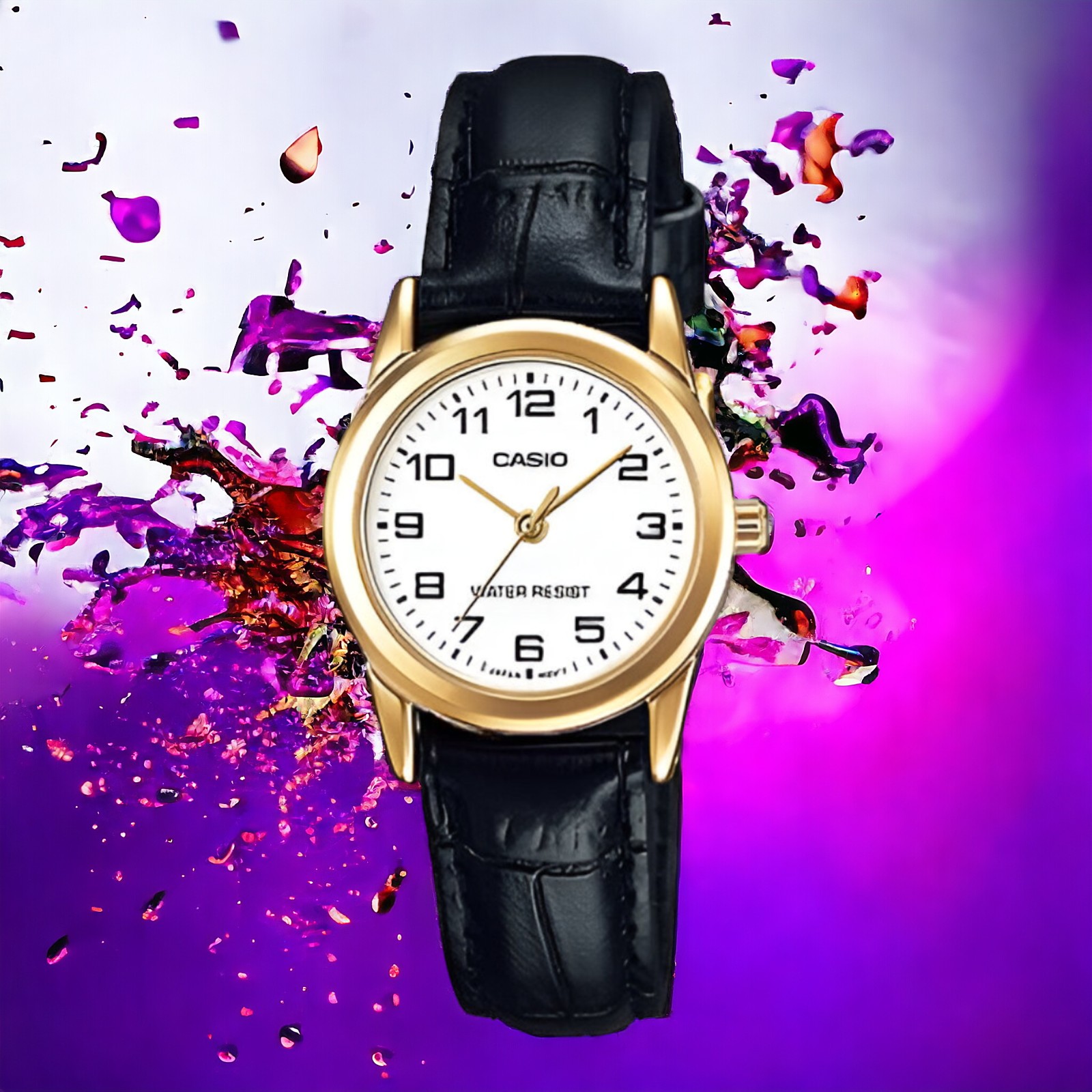 RELOJ CASIO MUJER CUARZO LTPV001GL7BUDF CLASSIC - 5