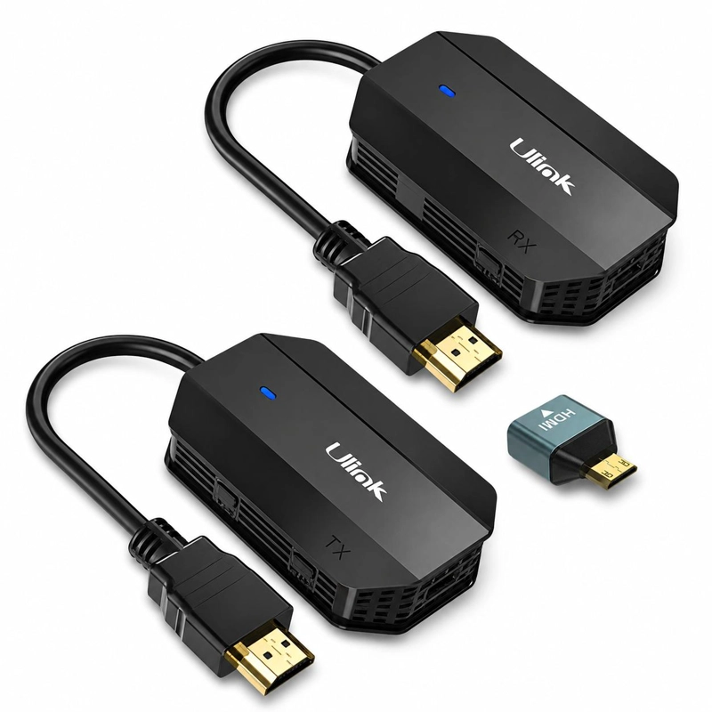 TRANSMISOR HDMI INALAMBRICO PROFESIONAL 1080P HIGH SPEED 20M - 4