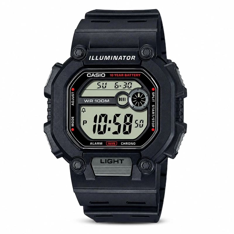 RELOJ CASIO HOMBRE W-737H-1AVDF - 1