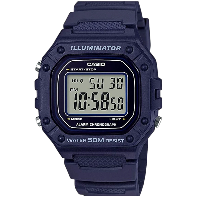 RELOJ CASIO HOMBRE W-218H-2AVDF - 1