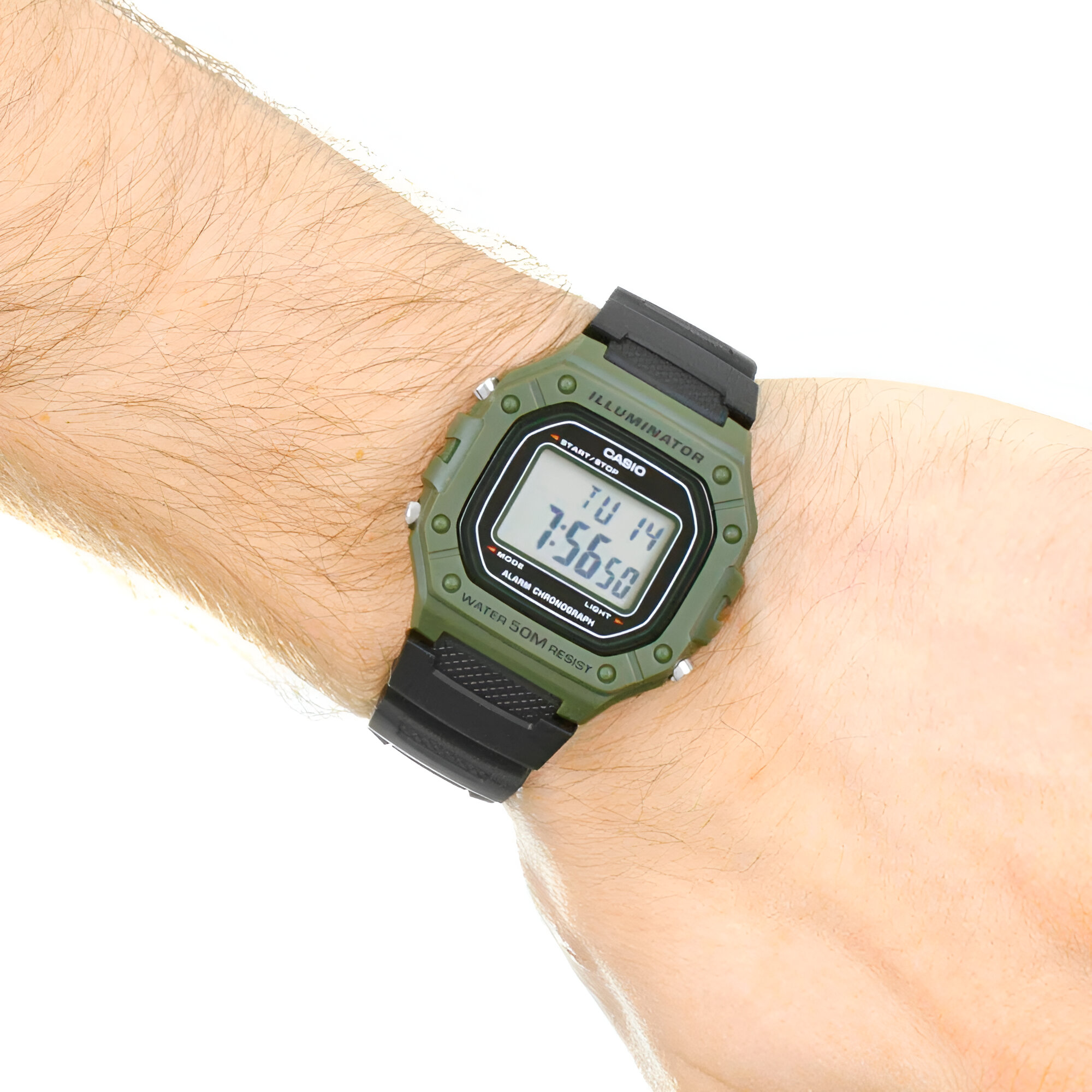 RELOJ CASIO HOMBRE W-218H-3AVDF - 3