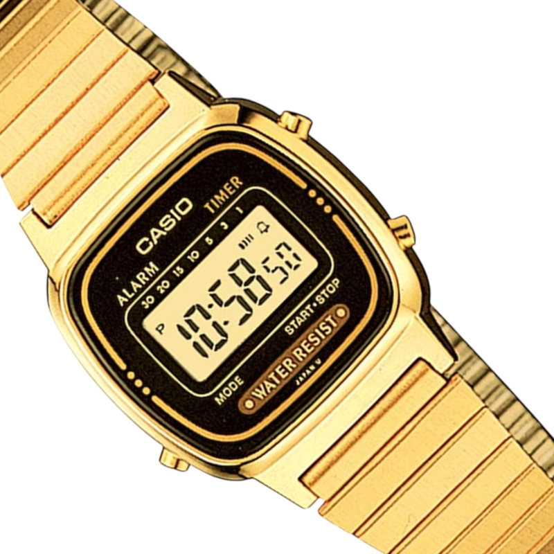 RELOJ CASIO MUJER DIGITAL GOLD LA670WGA1DF - 7