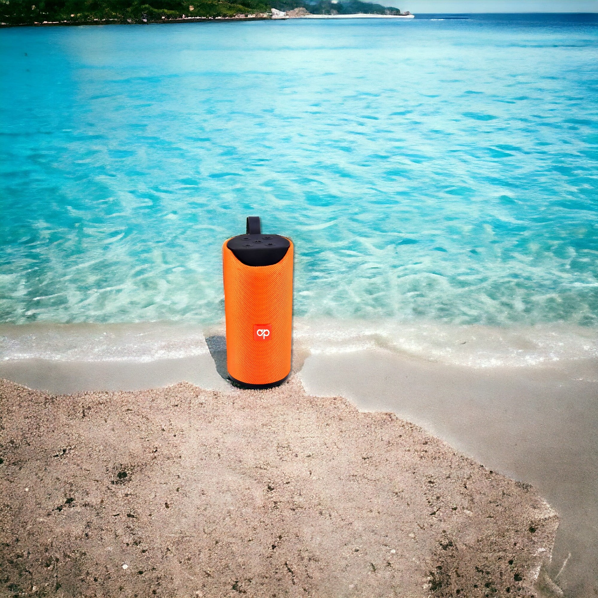 PARLANTE BLUETOOTH AUDIO PRO AP02064 PORTATIL ORANGE WATERPROOF 10W - 2