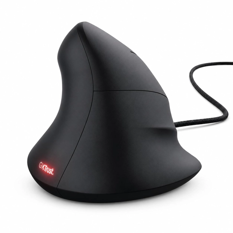 MOUSE GAMER VERTICAL TRUST GXT 144 REXX 10000 DPI ERGONOMICO - 6