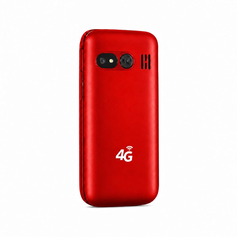 CELULAR ADULTO MAYOR 4G TIPO ALMEJA LIBERADO BOTON SOS ROJO - 7