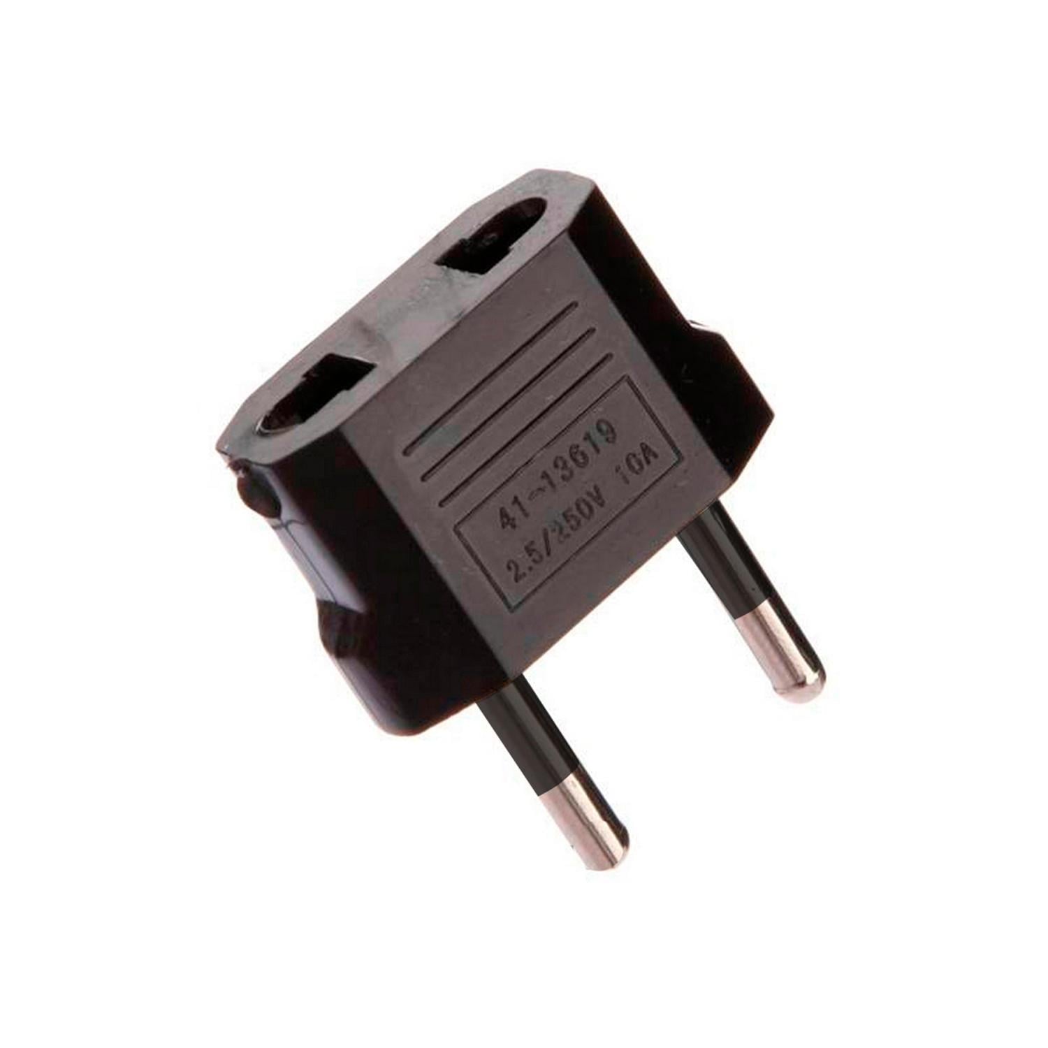 ADAPTADOR AMERICANO Y EUROPEO A ENCHUFE NACIONAL 10A 2500W - 3