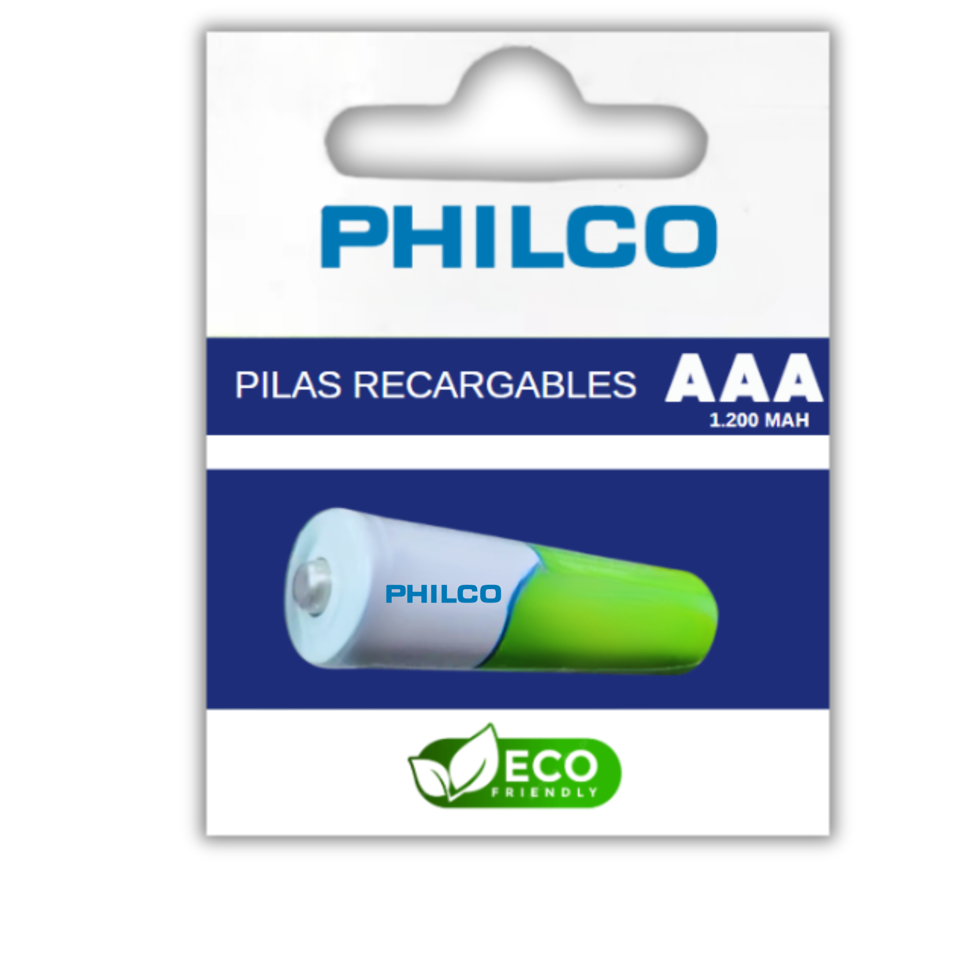 PILAS RECARGABLES 42ULX-123A5 AAA PRECARGADAS1200 MAH ECOFRIENDLY - 1