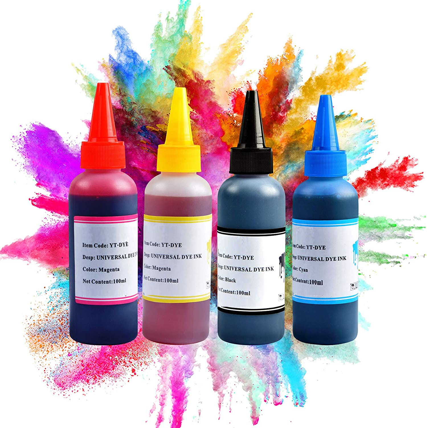 TINTA MAGENTA PARA RECARGAR IMPRESORAS 100ML PREMIUM QUALITY - 5