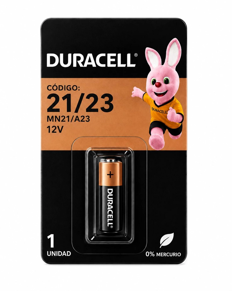 PILA DURACELL 23 / 21 / MN21 / A23 ESPECIAL DURALOCK 12V - 1