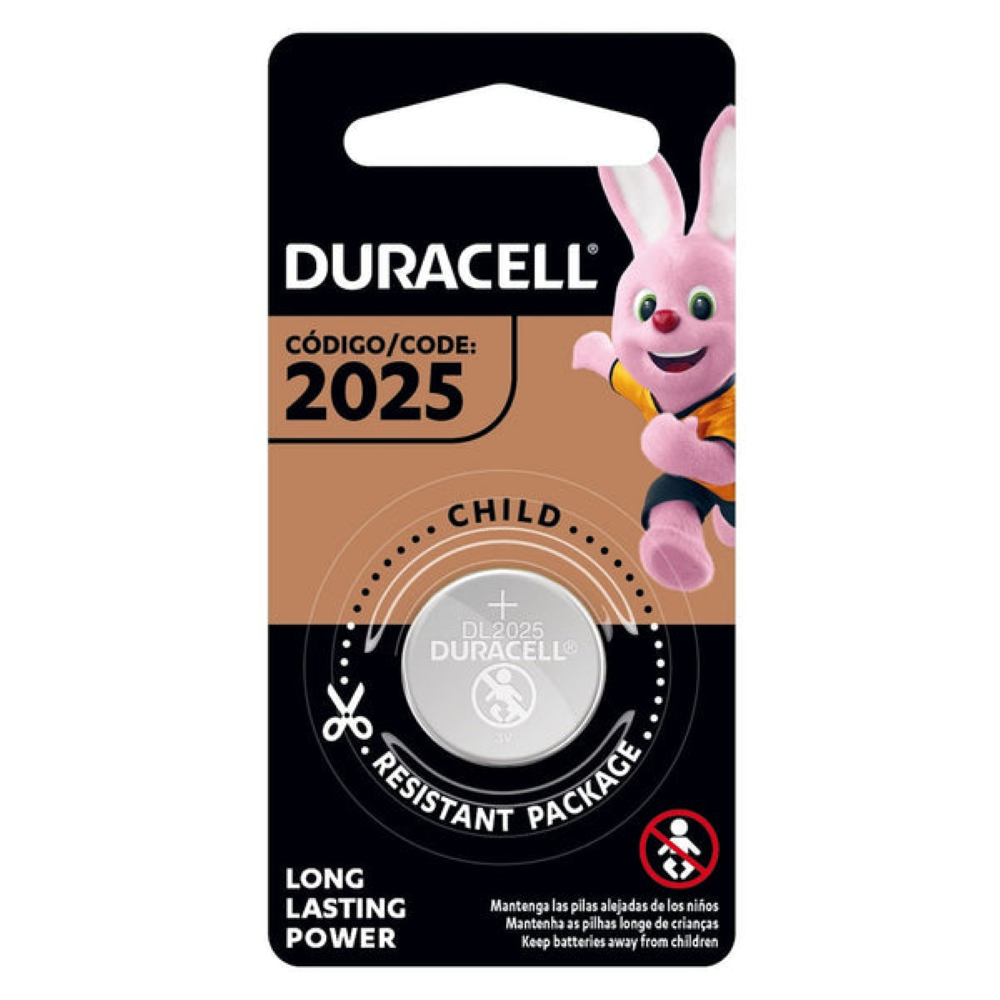 PILA DURACELL ESPECIAL 2025 LITHIUM BATTERY 3V - 1