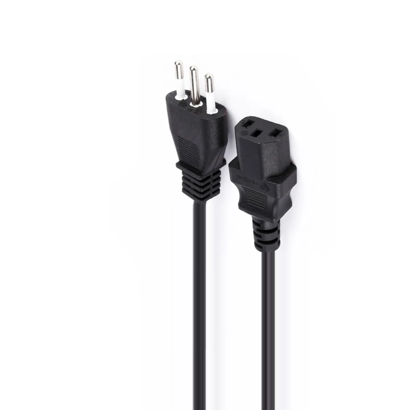CABLE DE PODER DBLUE PC Y ELECTRODOMÉSTICOS REFORZADO 1.8M 220V - 3
