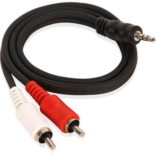 CABLE ALÁMBRICO DBLUE AUDIO AUX 2X1 3.5MM A RCA CAV02 HIFI - 1