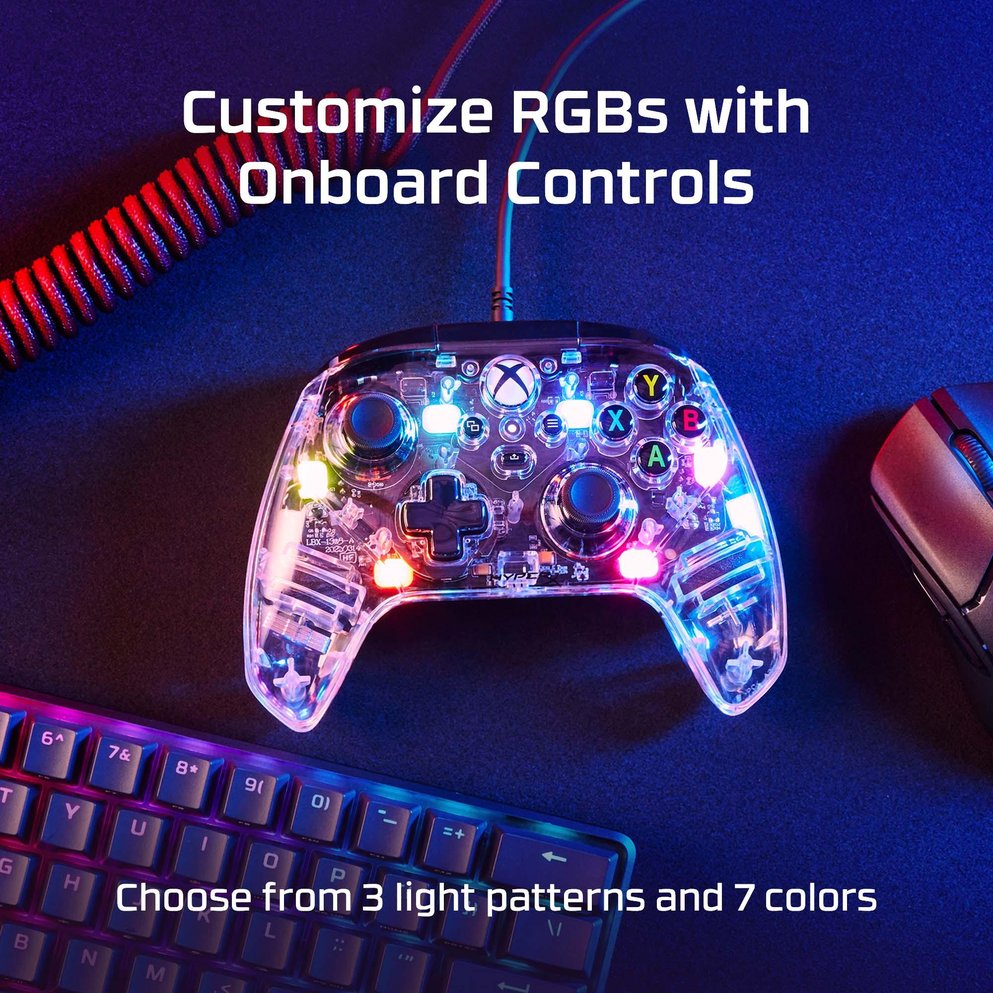 GAMEPAD HYPERX WIRED CLUTCH GLADIATE RGB MULTIPLATAFORMAS - 6