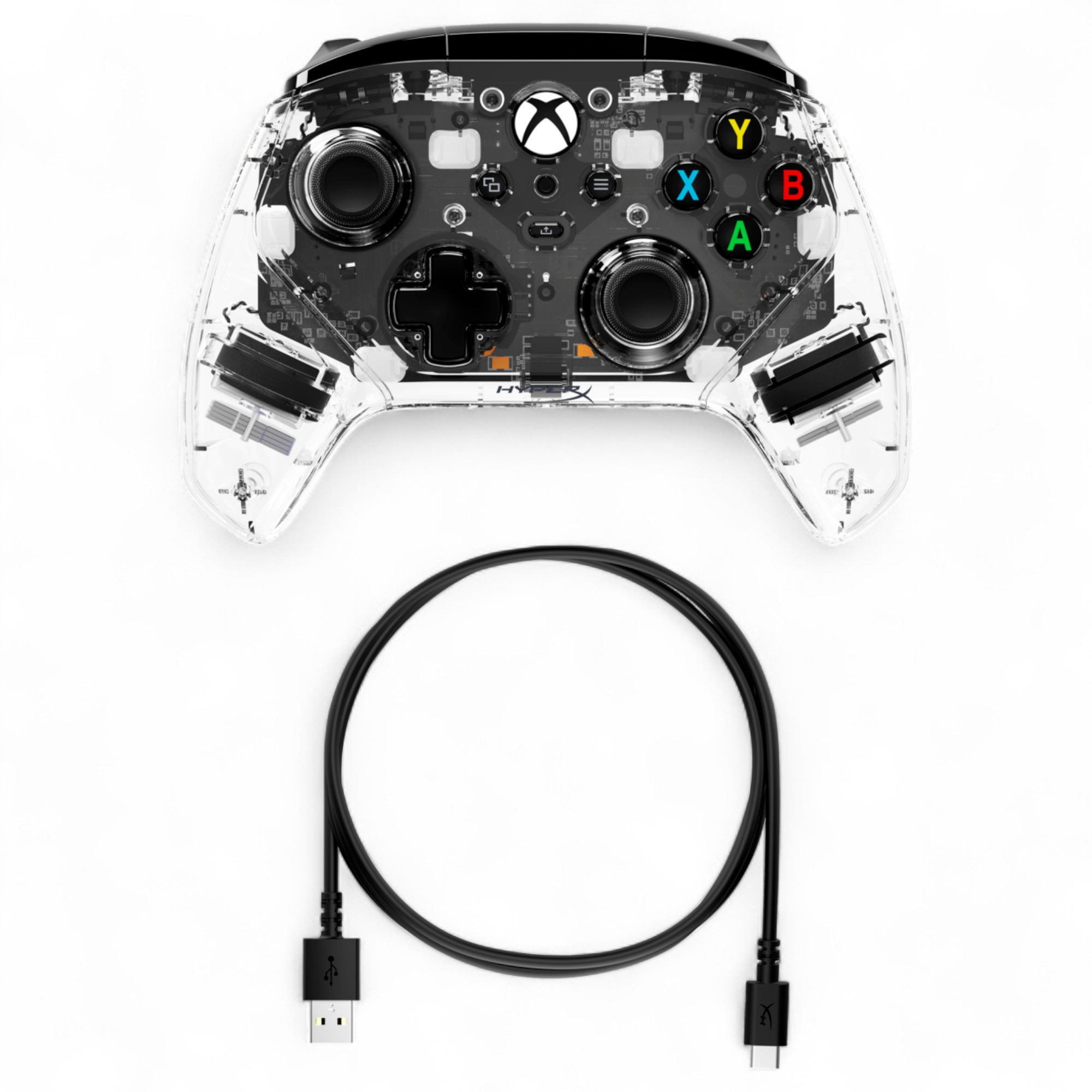 GAMEPAD HYPERX WIRED CLUTCH GLADIATE RGB MULTIPLATAFORMAS - 7