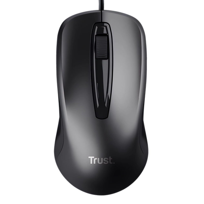 MOUSE INALÁMBRICO TRUST CARVE AMBIDIESTRO ENTERPRISE EDITION BLACK 23733 - 1