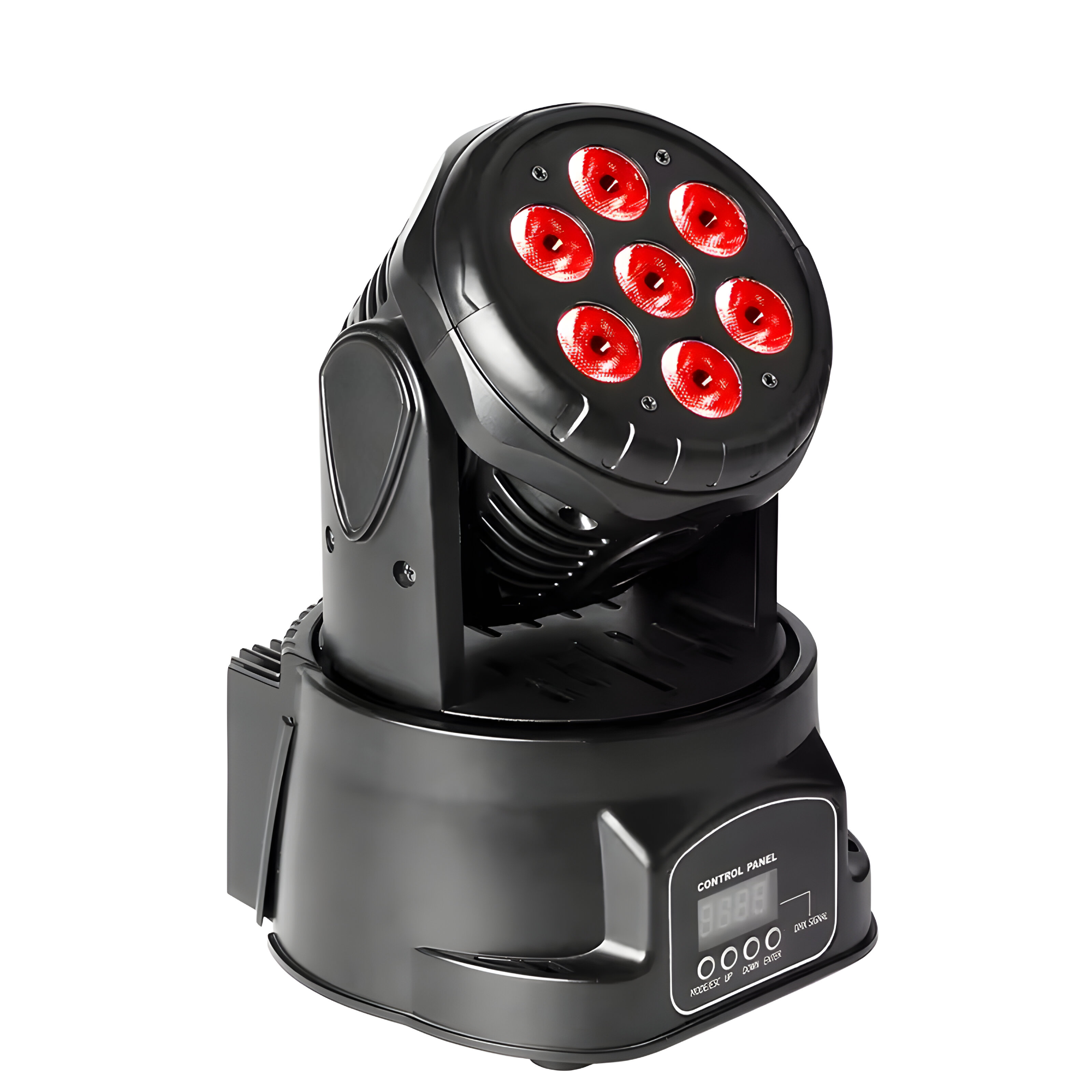 CABEZA ROBÓTICA RITMICA DMX OEM DJPOWER FULL RGB LED 56W M070PRO - 1