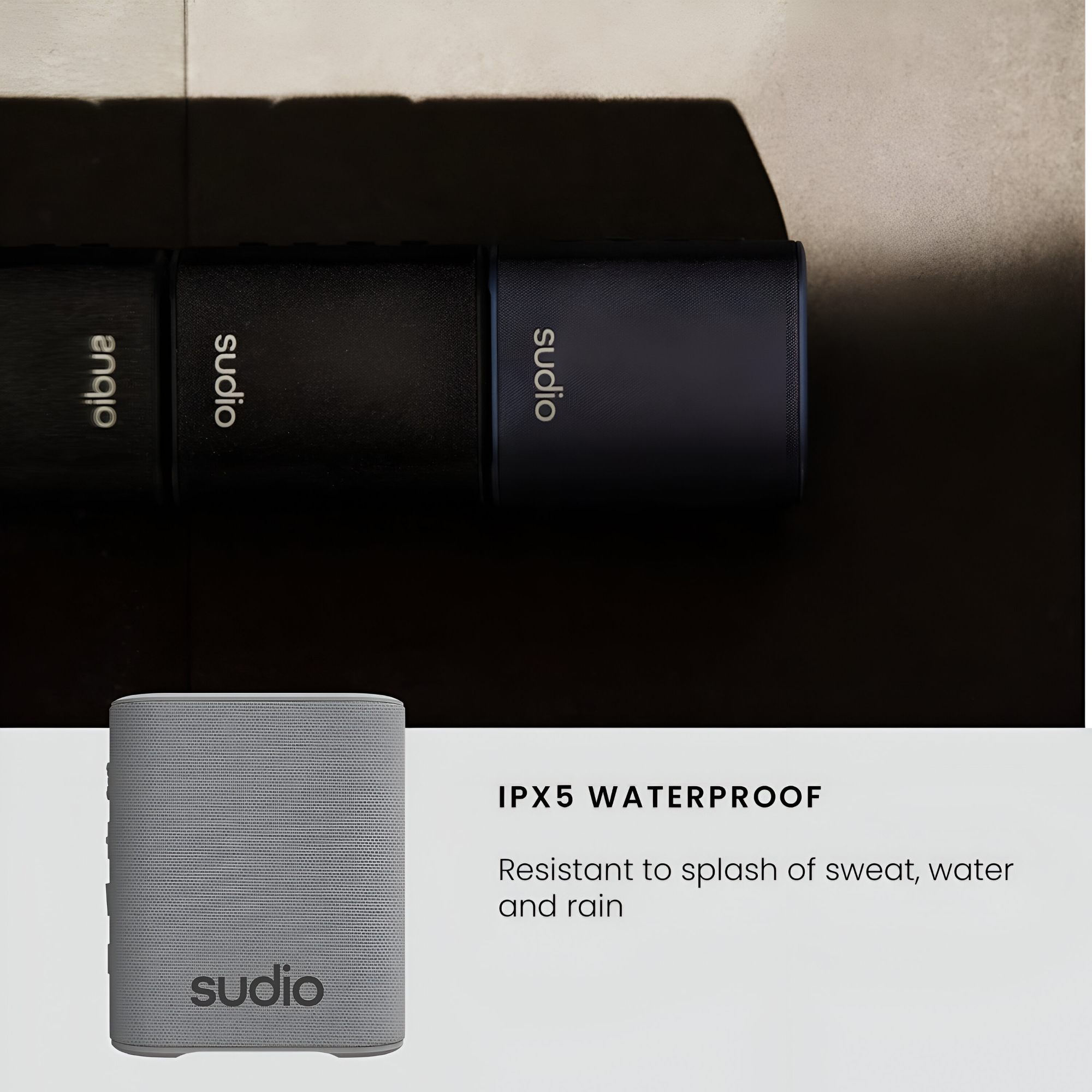 PARLANTE BLUETOOTH SUDIO PREMIUM S2 TWS GREY EDITION 7H - 3