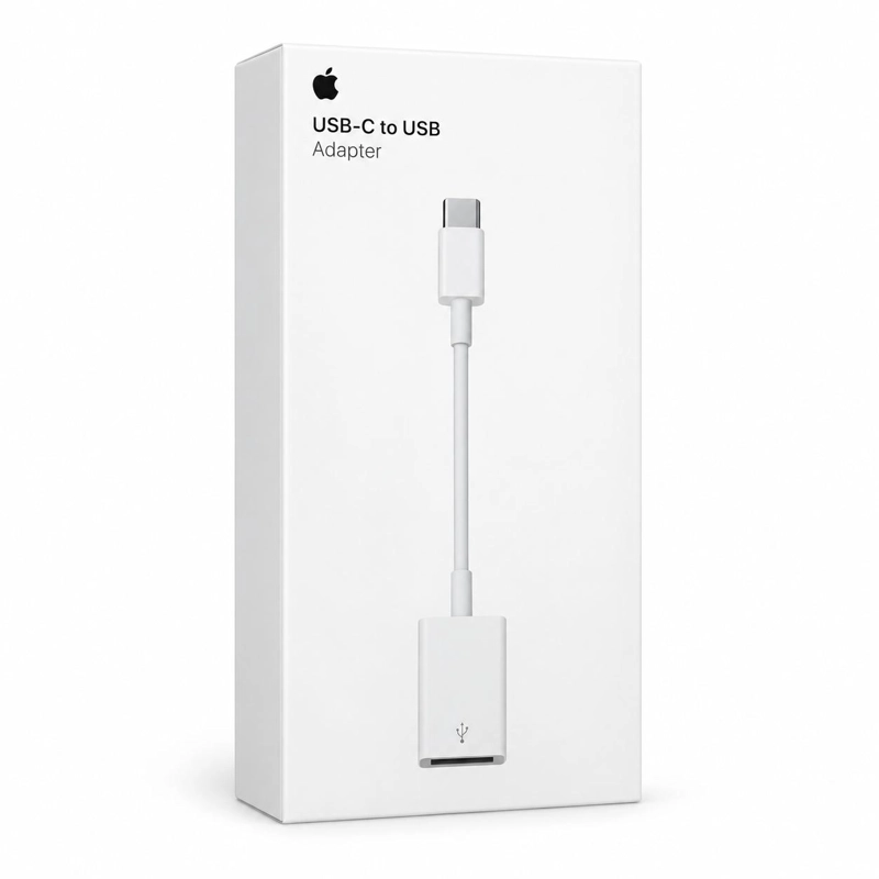 ADAPTADOR APPLE USB-C A USB-A OTG ORIGINAL - 1