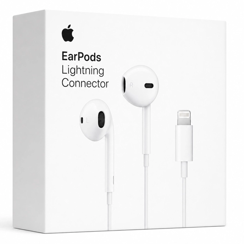 AUDÍFONOS APPLE MMTN2AM LIGHTNING 1.2M ORIGINAL - 1