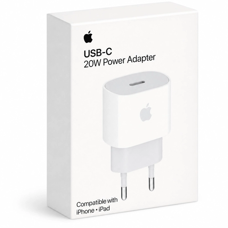 CARGADOR APPLE USB-C ORIGINAL 20 WATTS ORIGINAL - MUVV3CI - 1