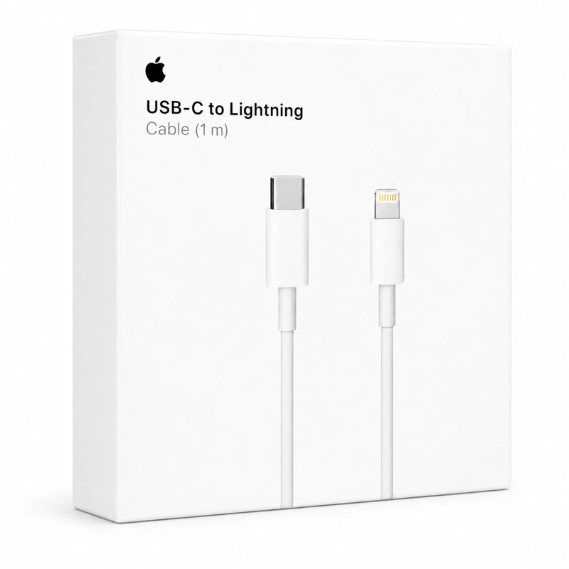 CABLE DE DATOS APPLE USB-C A LIGHTNING 1MT - MUQ93AM ORIGINAL - 1
