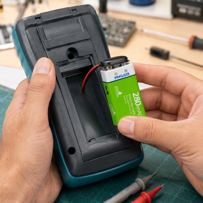 BATERÍA PHILCO 9V RECARGABLE 280 MAH – ECO FRIENDLY EDITION - 6