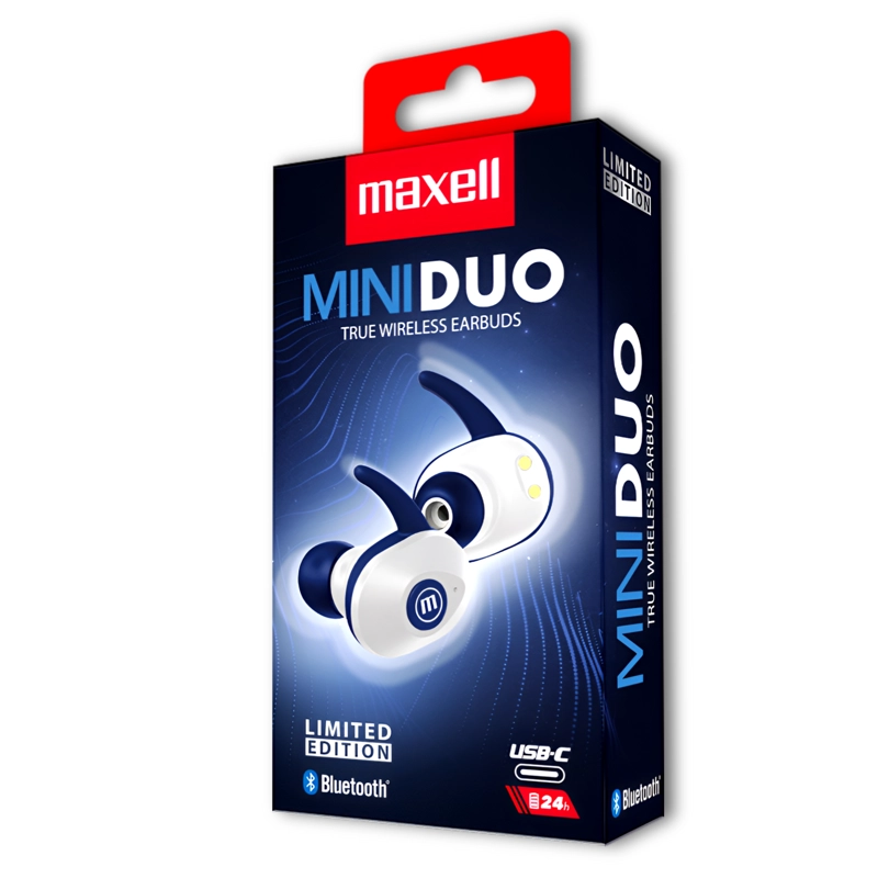AUDÍFONOS MAXELL TRUE WIRELESS MINI DUO EDICIÓN LIMITADA BLUETOOTH - 1