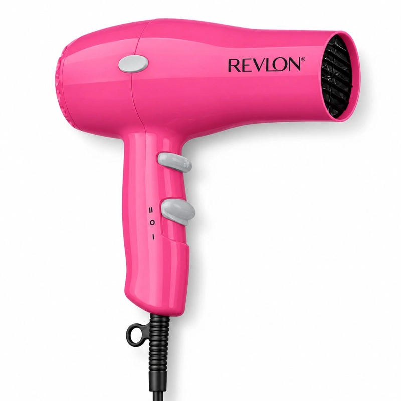 SECADOR DE CABELLO REVLON 1850 W DR5260 IONIC ROSADO ULTRA COMPACTO - 4