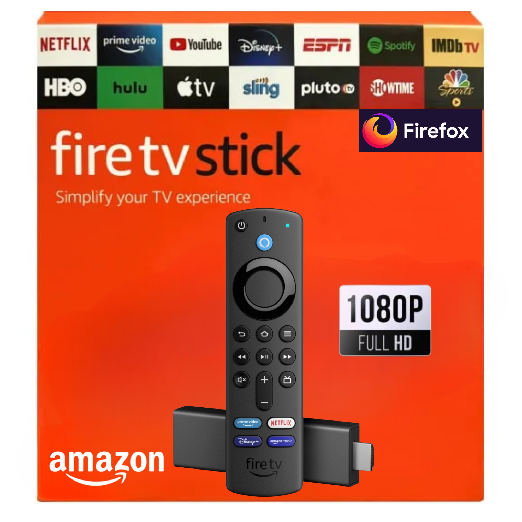 STREAMING AMAZON FULL HD 1920 X 1080 FIRE TV STICK 3RA GENERACION PREMIUM - 3