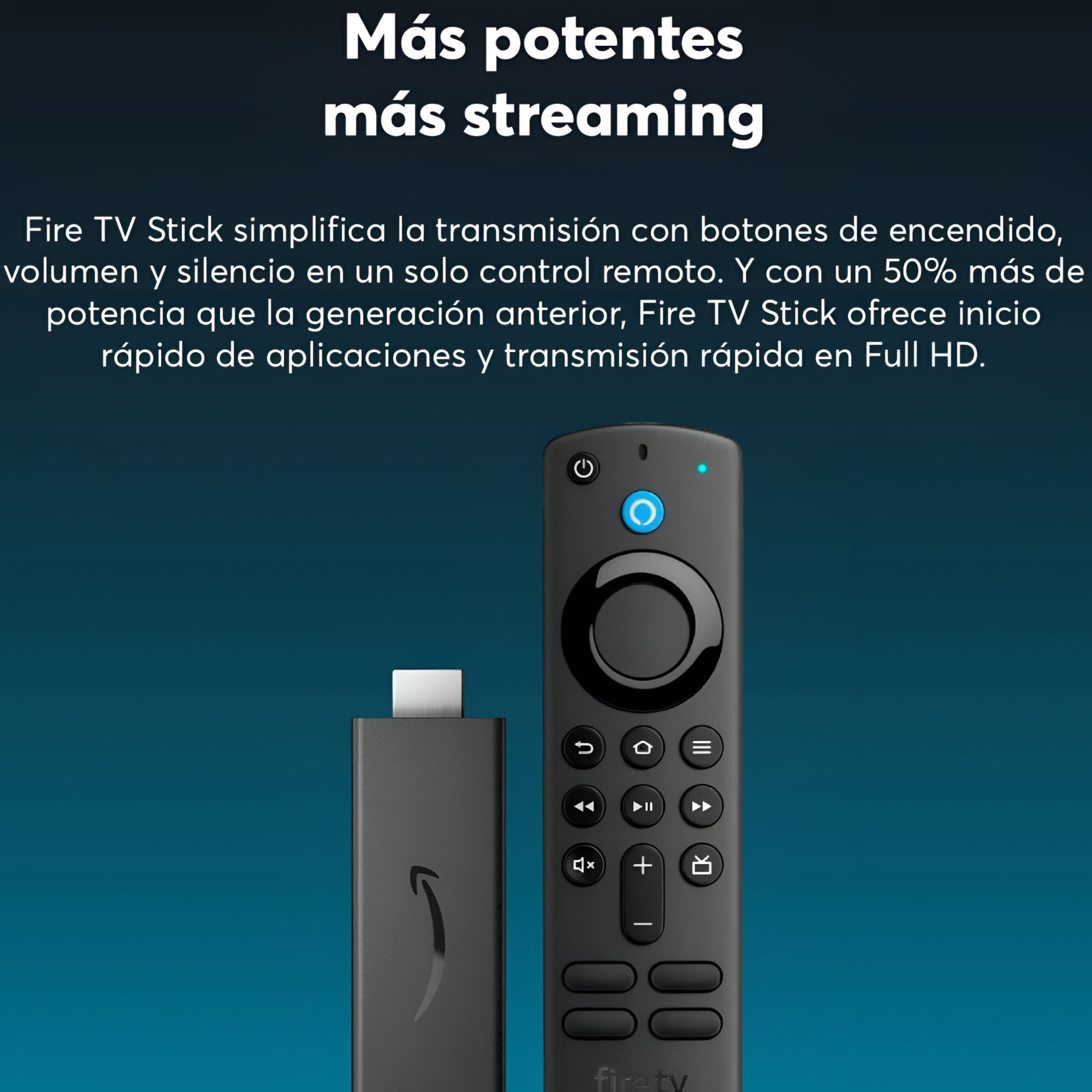 STREAMING AMAZON FULL HD 1920 X 1080 FIRE TV STICK 3RA GENERACION PREMIUM - 8