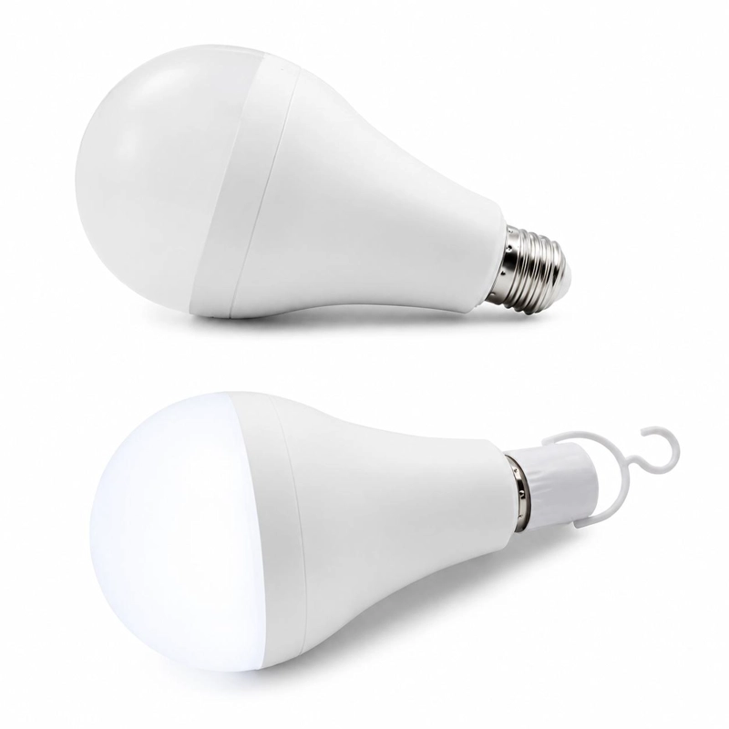 AMPOLLETA LED RECARGABLE DE EMERGENCIA WELLMAX SUPER NOVA 9W - 2