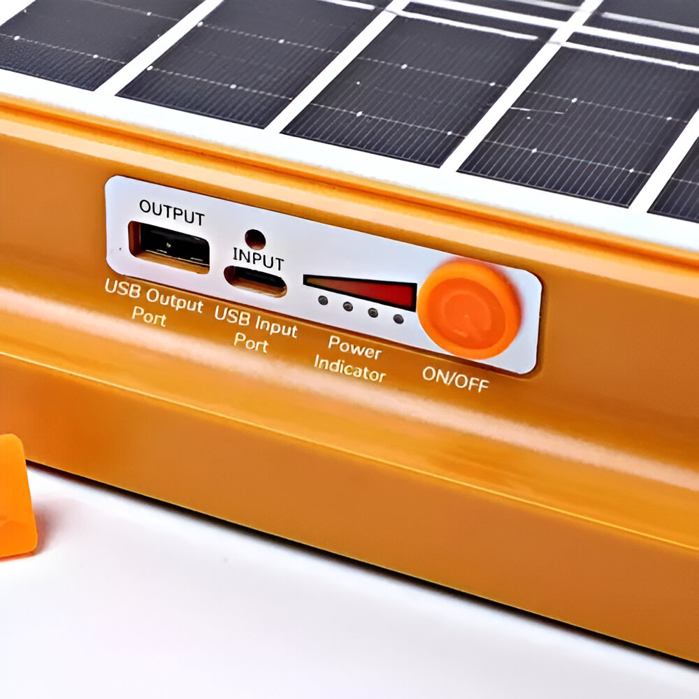 FOCO SOLAR PORTÁTIL 100 W OEM 175096 + CARGADOR DE SMARTPHONE USB - 7