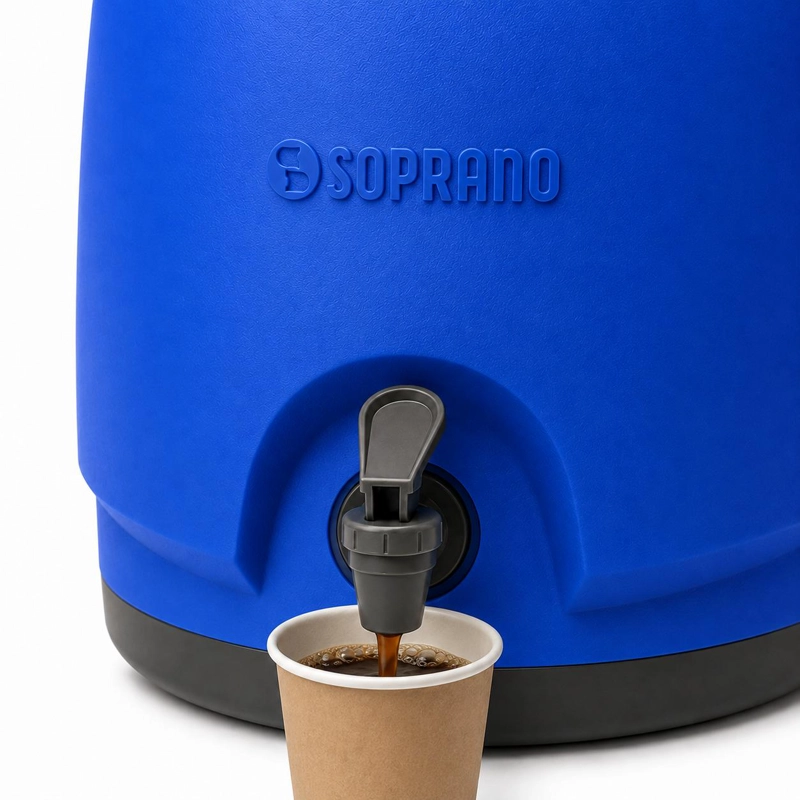 MAXI TERMO 9LT SOPRANO BLUE ALTA EFICIENCIA WATER COLD & HOT - 8