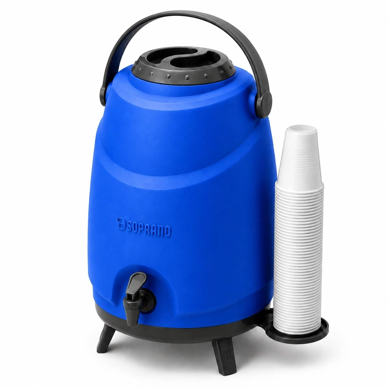 MAXI TERMO 9LT SOPRANO BLUE ALTA EFICIENCIA WATER COLD & HOT - 9