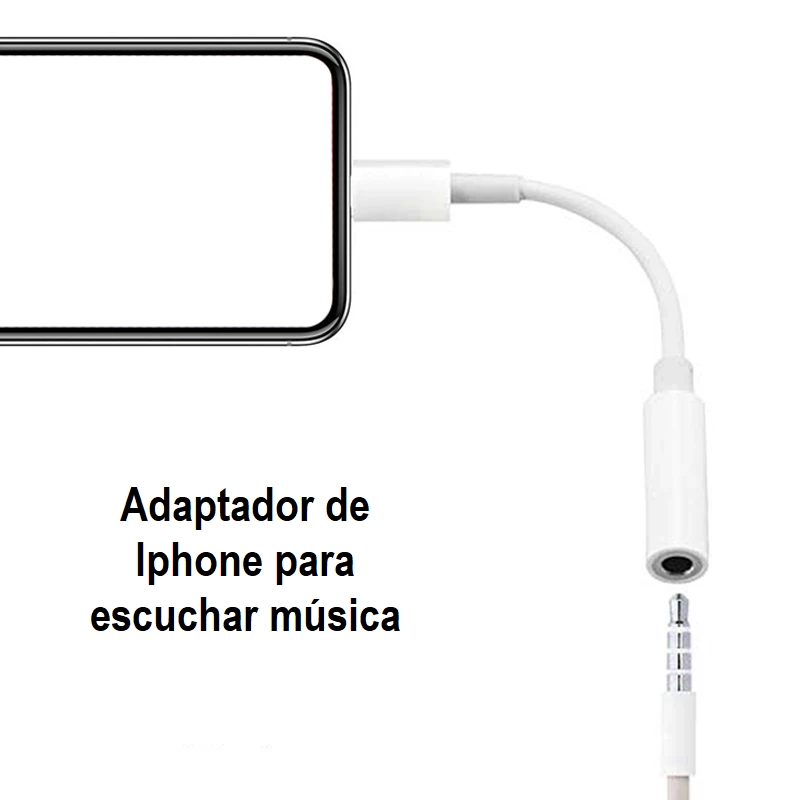 ADAPTADOR BESTLINK LIGHTNING PARA AUDIO 3,5MM HEMBRA BL-AD100AL - 4