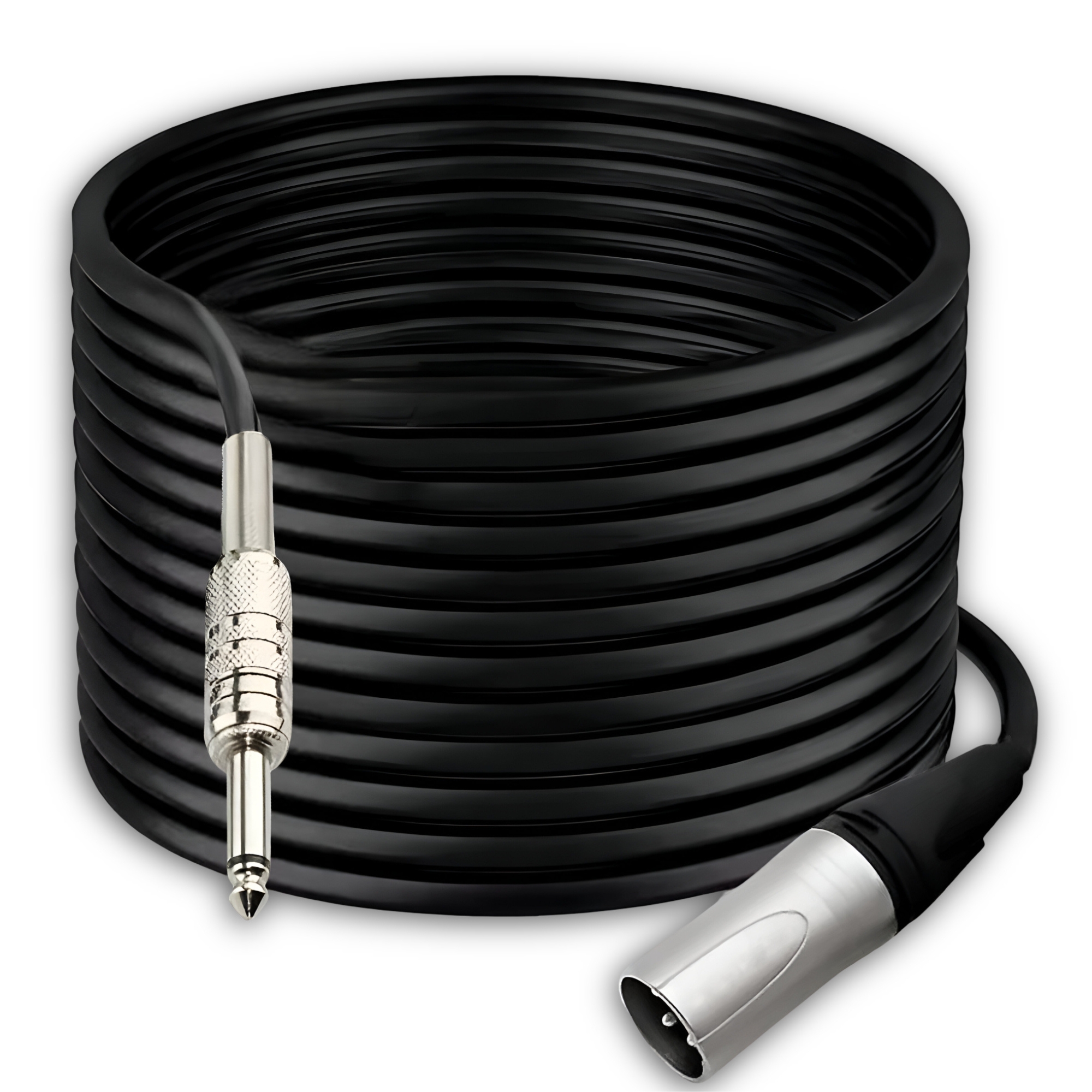CABLE DE AUDIO ULINK XLR MACHO A JACK 6,3MM PROFESIONAL 10 METROS - 3