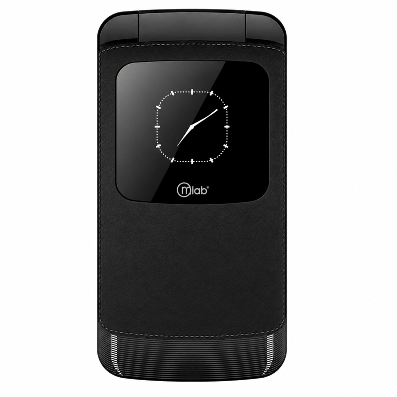TELÉFONO MICROLAB SENIOR 9312 32 MB 32 MB RAM 1.3 MP 1 " 4G ADULTO MAYOR CON BOTON S.O.S MLAB BK - 2