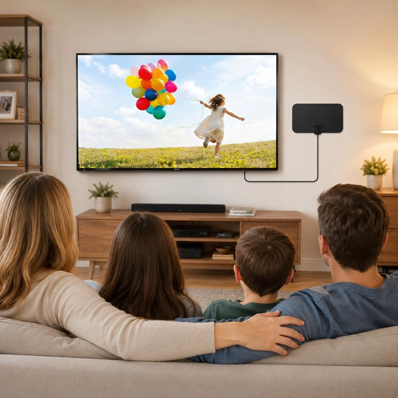ANTENA TECNOLAB TL628 TV DIGITAL ULTRA HD 4K FHD ALTA GANANCIA - 8