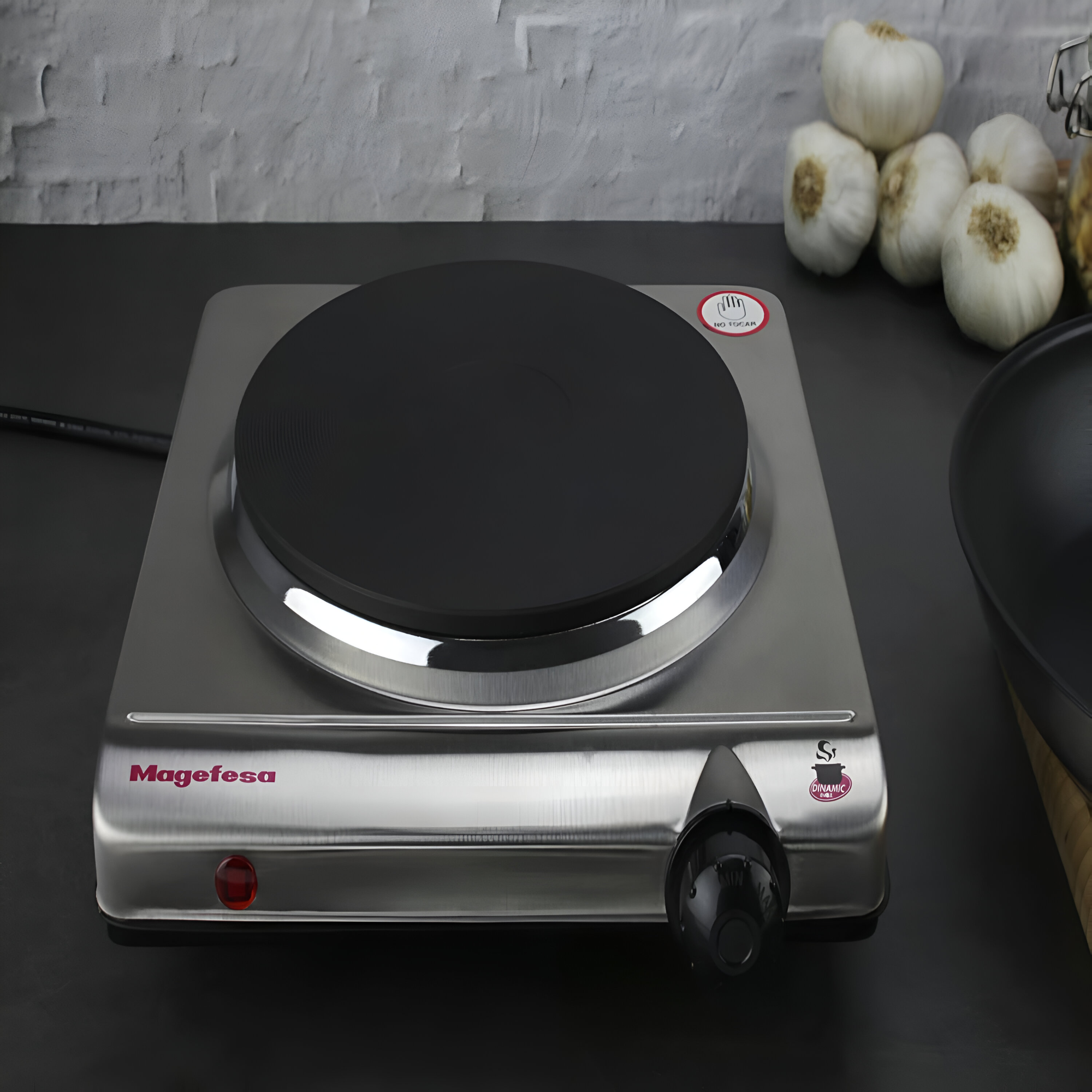 ENCIMERA ELÉCTRICA MAGEFESA INOXIDABLE MGF8013 1500W SINGLE - 3