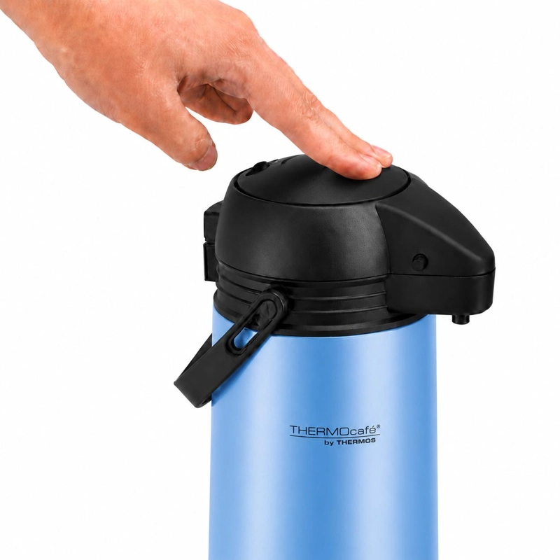 TERMO SIFON DE LIQUIDOS JADO 1.9L THERMOS 12H HOT & 24H COLD AZUL - 3