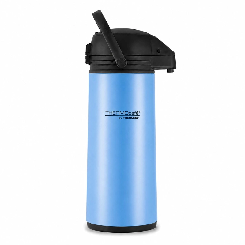 TERMO SIFON DE LIQUIDOS JADO 1.9L THERMOS 12H HOT & 24H COLD AZUL - 9